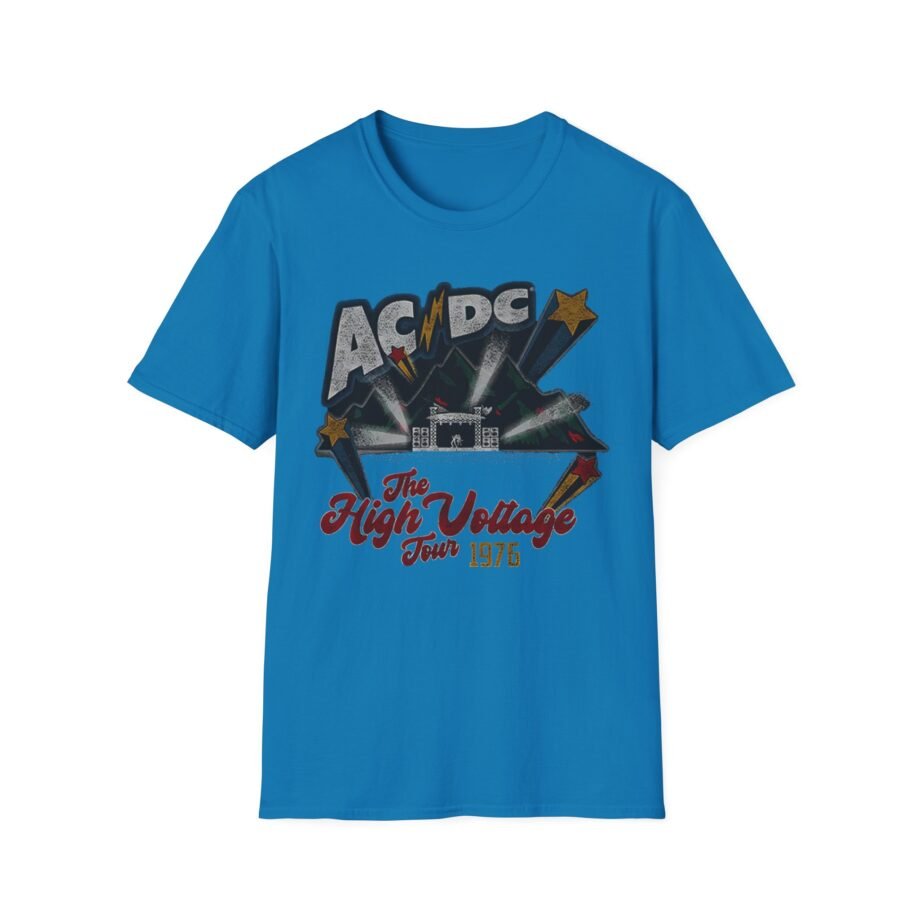 Acdc the High Voltage Tour Unisex Softstyle T-Shirt