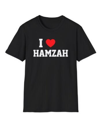 I Love Hamza Unisex Softstyle T-Shirt