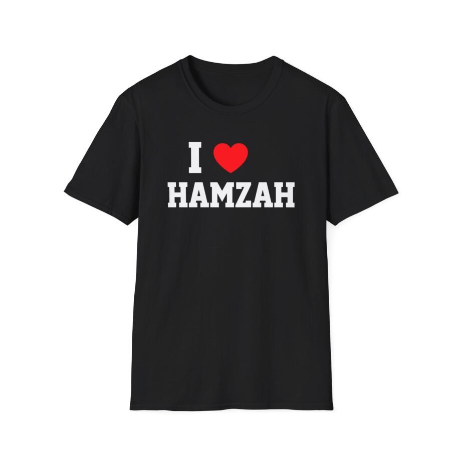 I Love Hamza Unisex Softstyle T-Shirt