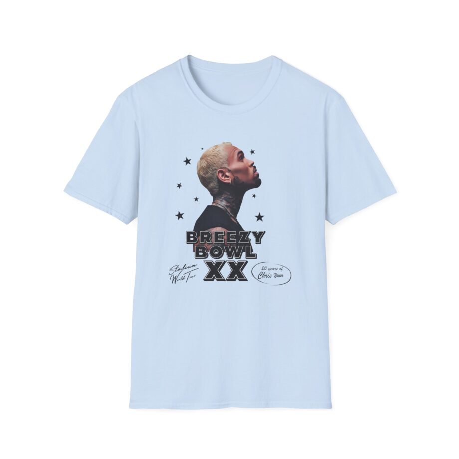 Chris Brown Breezy Bowl Xx Tour Unisex Softstyle T-Shirt