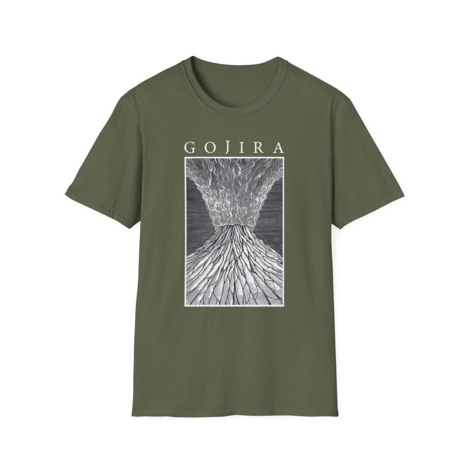 Gojira Magma Sketch Unisex Softstyle T-Shirt
