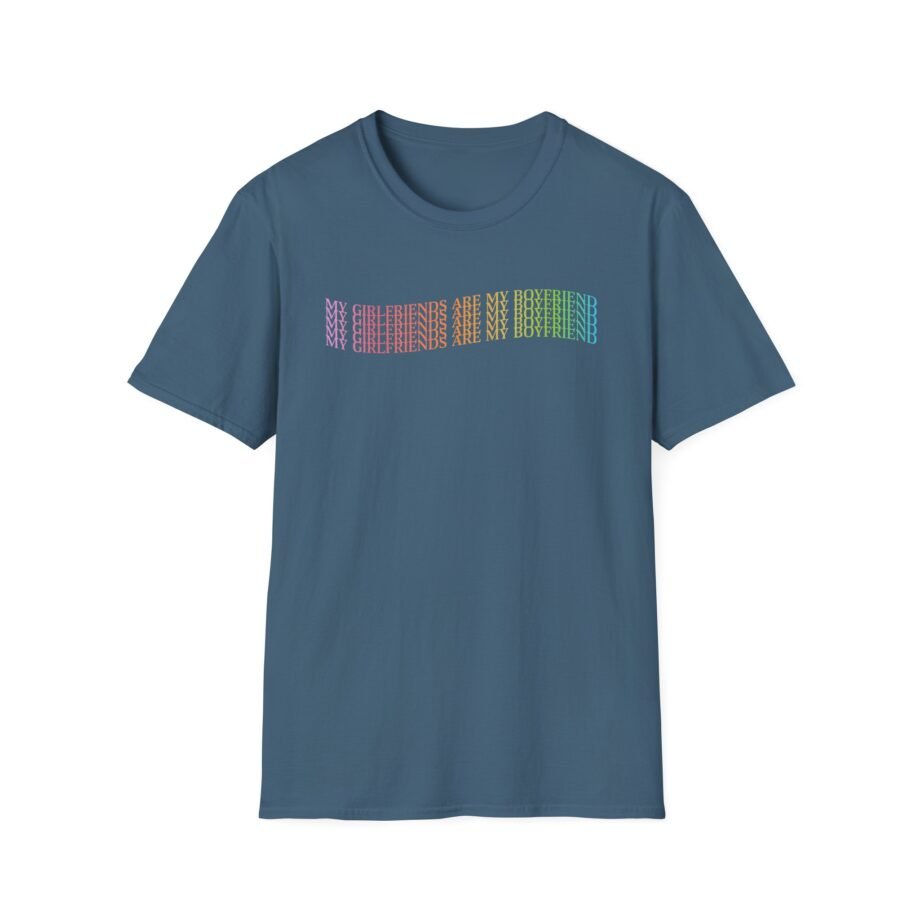Demi Lovato My Girlfriends Are My Boyfriend Pride Unisex Softstyle T-Shirt