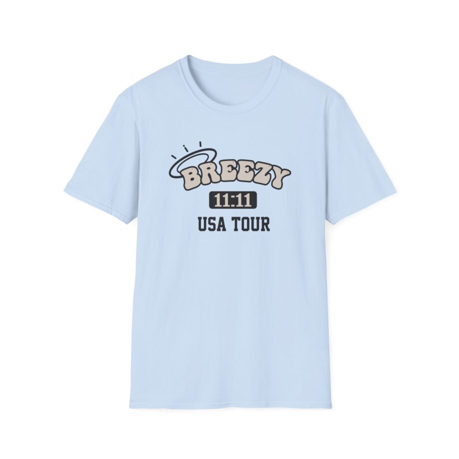 Chris Brown Breezy 11 11 Usa Tour Unisex Softstyle T-Shirt