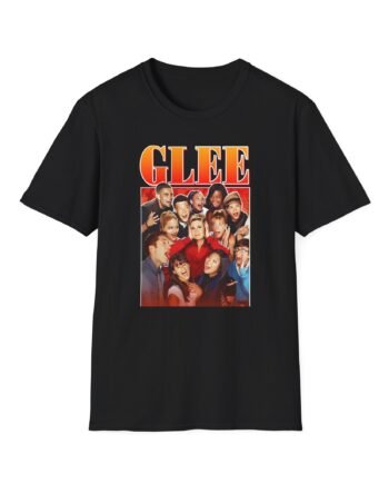 Glee Retro 90's Fans Homage Unisex Softstyle T-Shirt