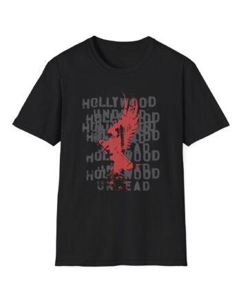 Hollywood Undead Stacked Logo Lyric Unisex Softstyle T-Shirt