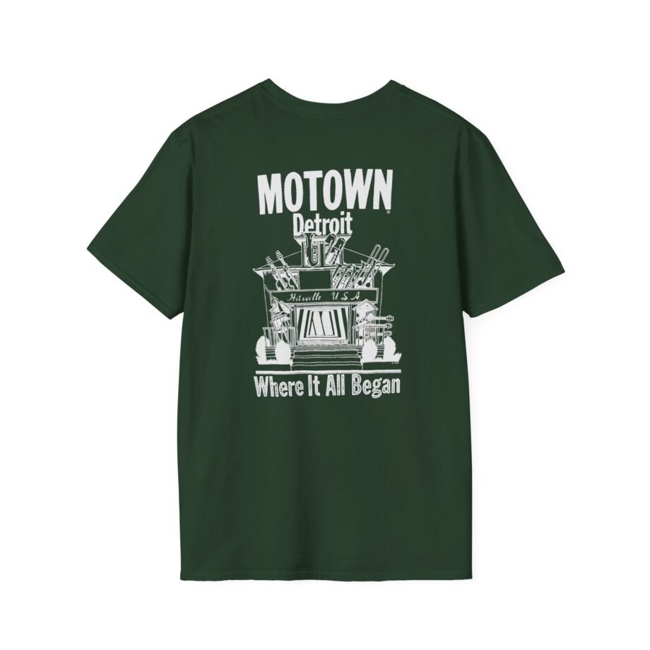 Motown Records Where It All Began Unisex Soft-style T-shirt