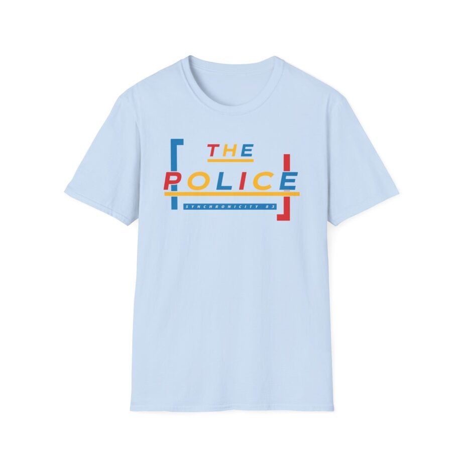 The Police Synchronicity Unisex Softstyle T-Shirt