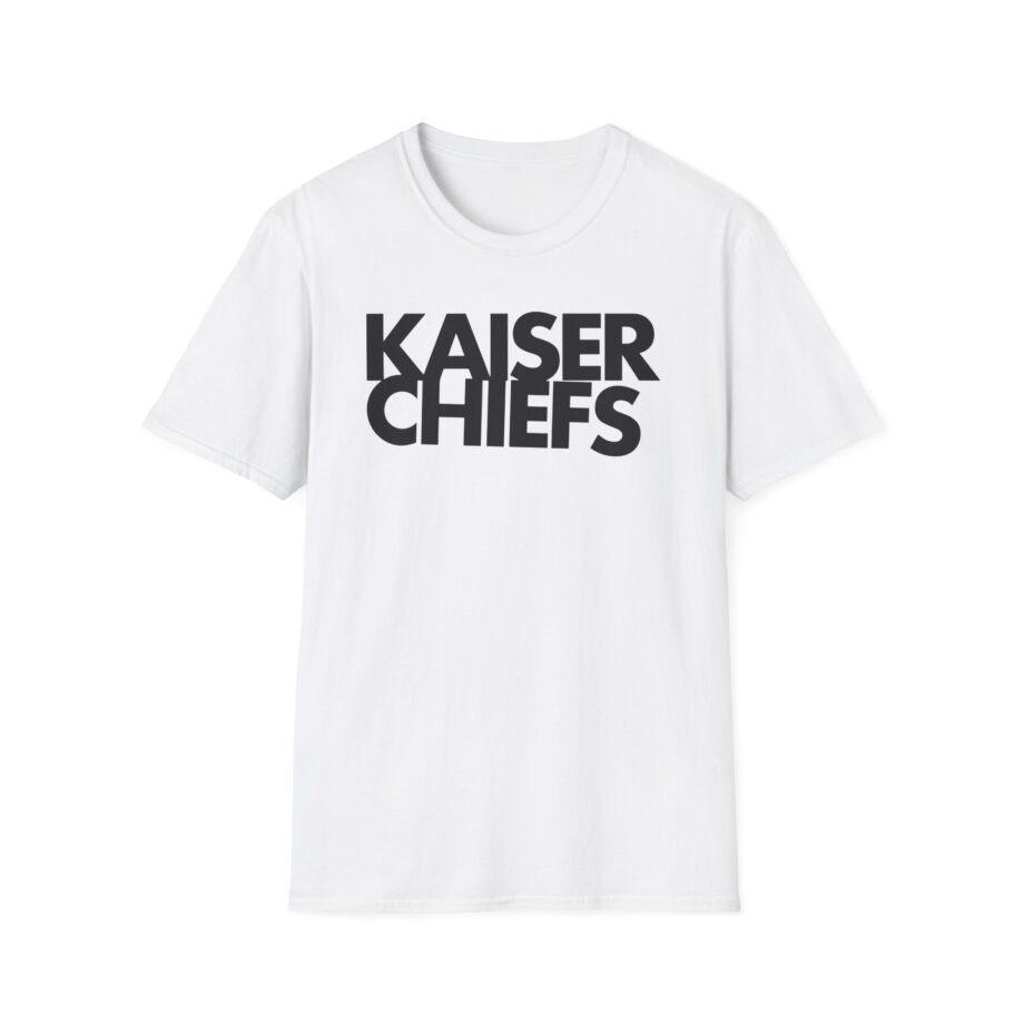 Kaiser Chief Skewed Logo Unisex Softstyle T-Shirt