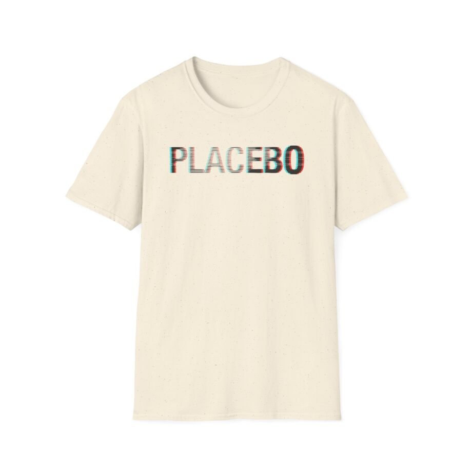 Placebo Glitch Logo Unisex Softstyle T-Shirt
