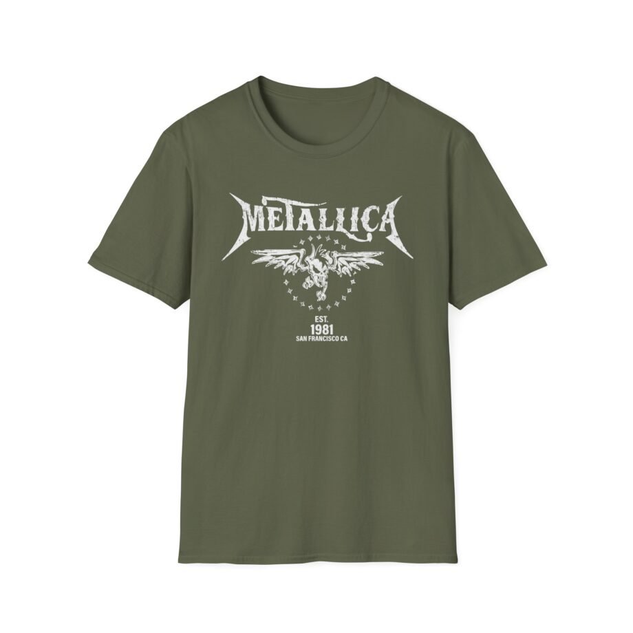 Metallica Est. 1981 Unisex Softstyle T-Shirt