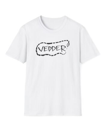 Pearl Jam Ev Stencil Snake Unisex Softstyle T-Shirt