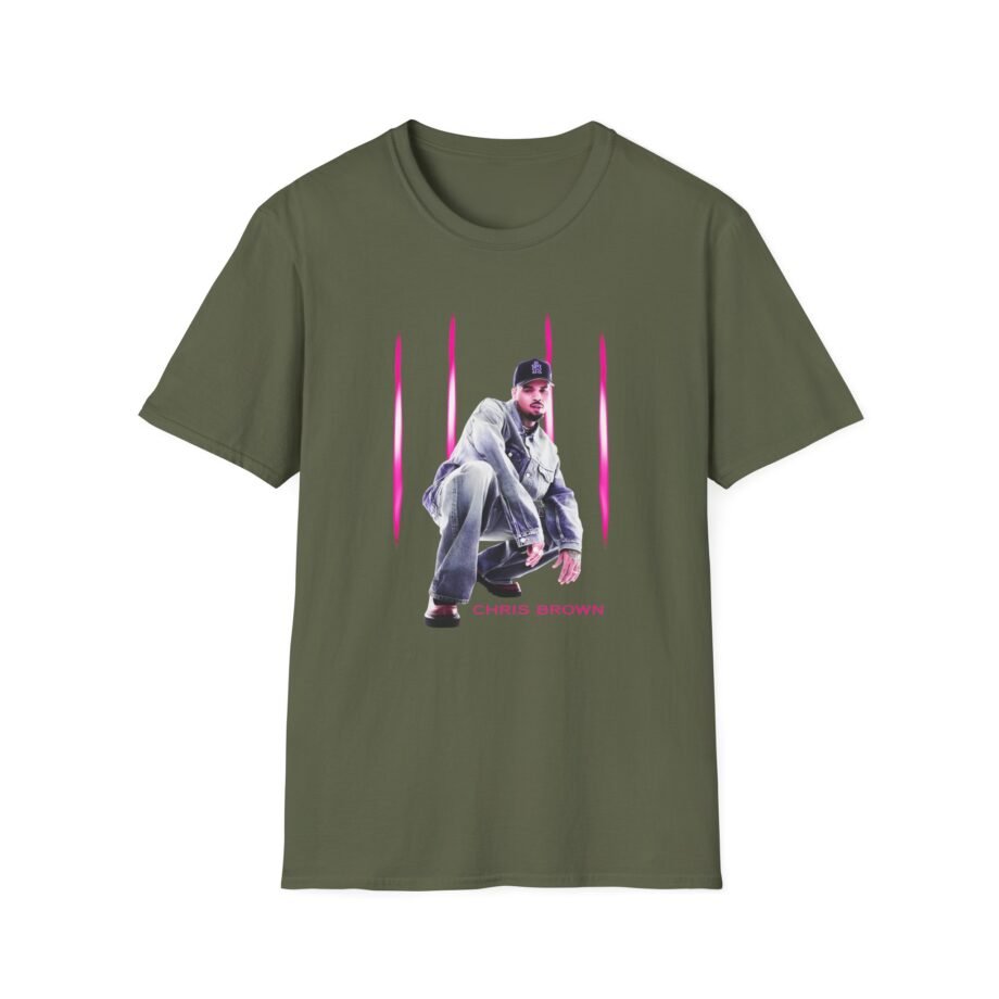 Chris Brown Angel Numbers Unisex Softstyle T-Shirt