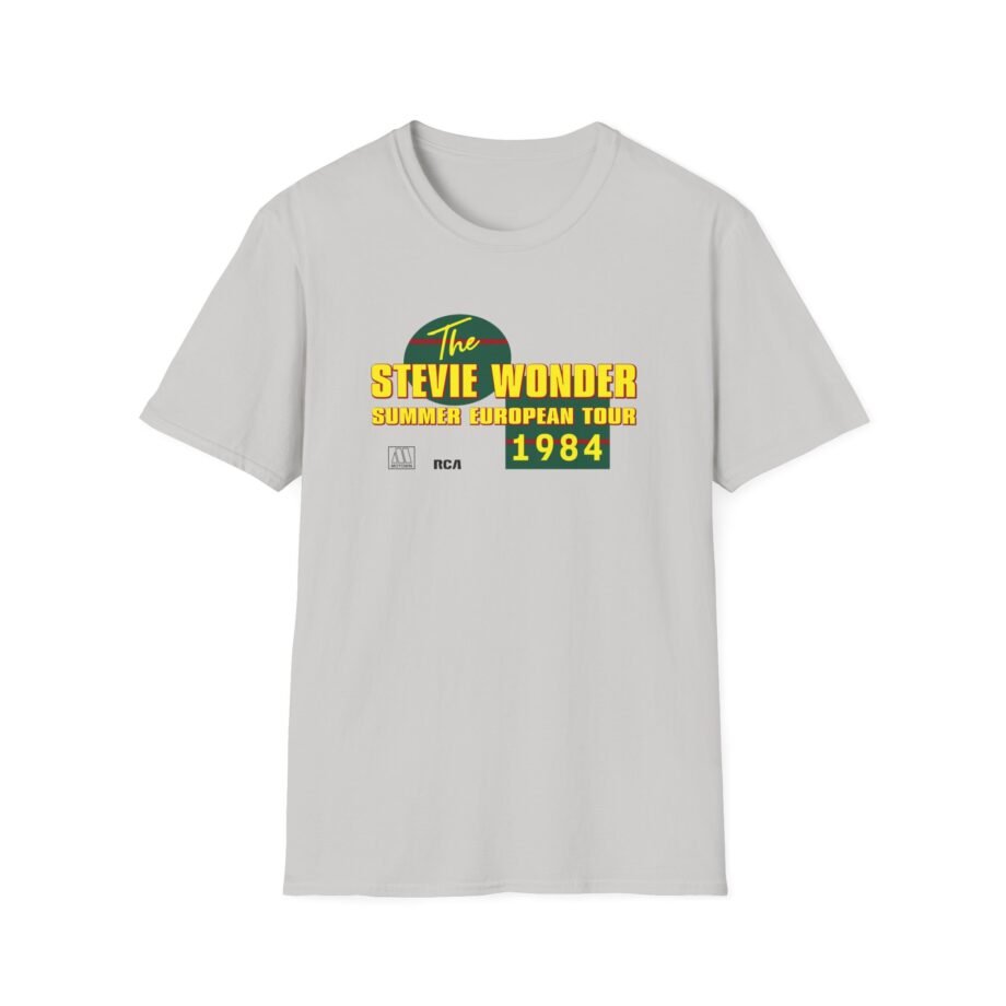 Stevie Wonder 84 Unisex Softstyle T-Shirt
