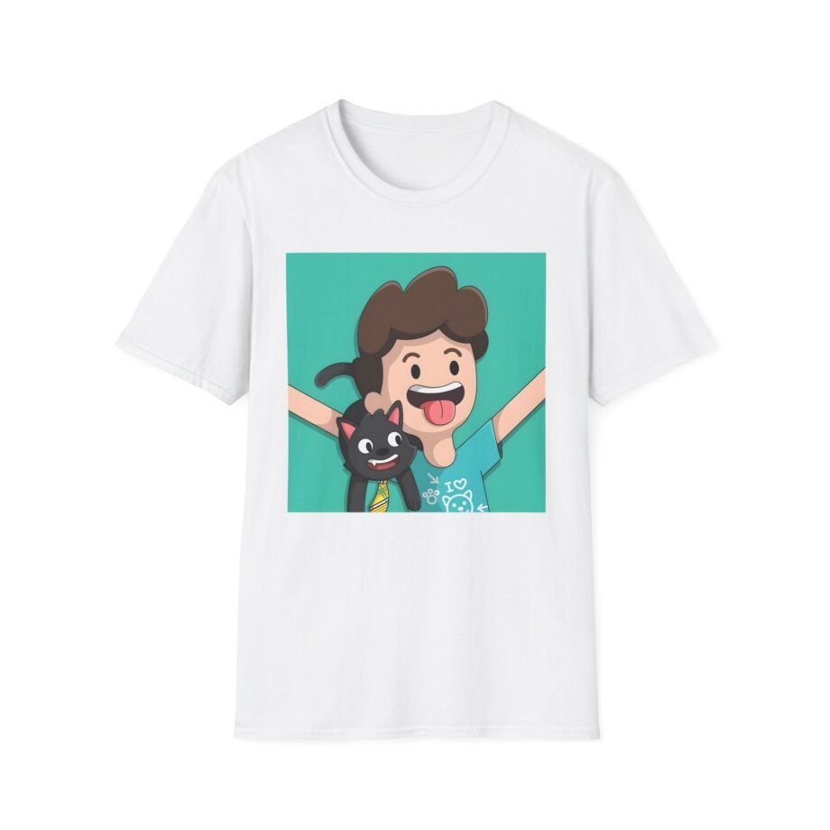 Denis I Love Cats Unisex Softstyle T-Shirt