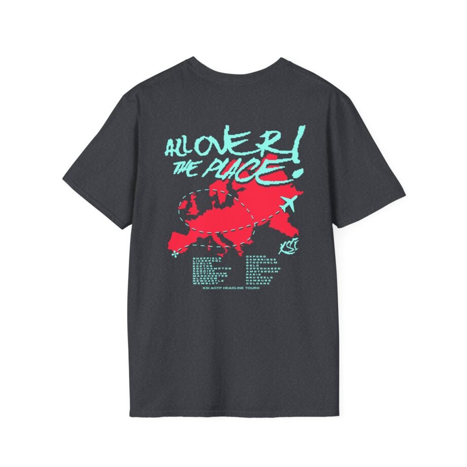 Ksi Aotp Travel Planet Unisex Softstyle T-Shirt