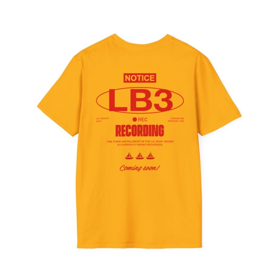 Lil Yachty Lb3 Gold Unisex Softstyle T-shirt
