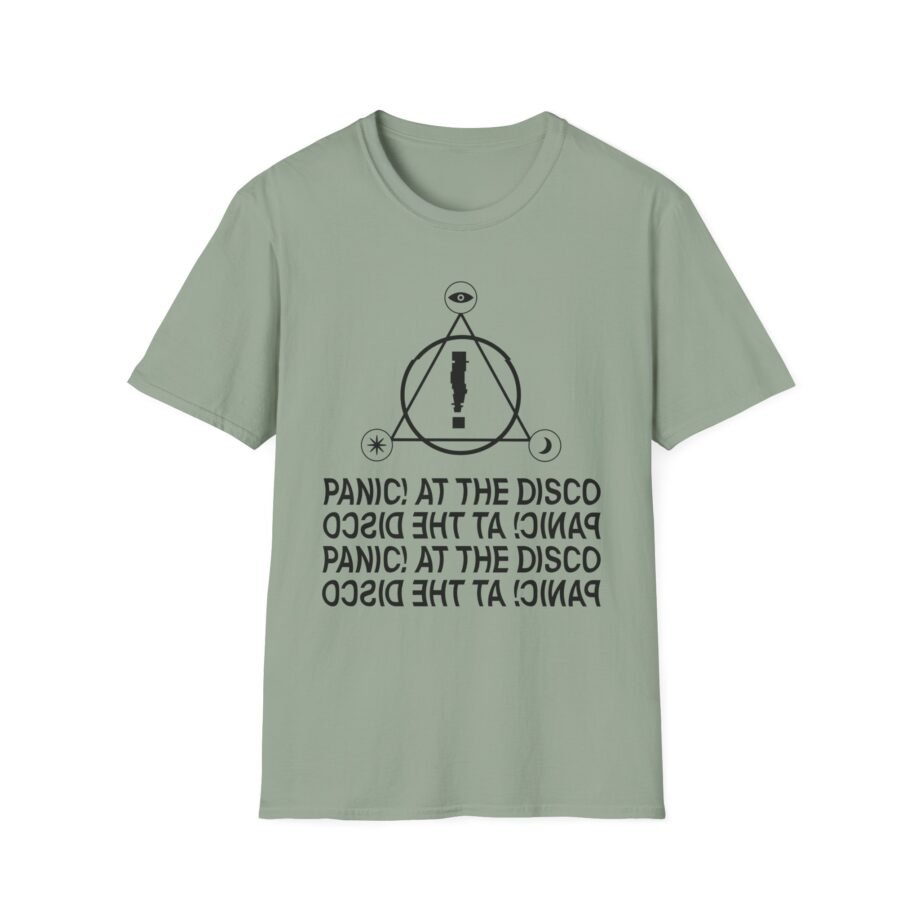 Panic at the Disco Stacked Wave Logo Unisex Softstyle T-Shirt