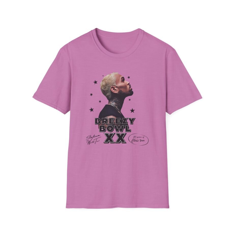 Chris Brown Breezy Bowl Xx Tour Unisex Softstyle T-Shirt