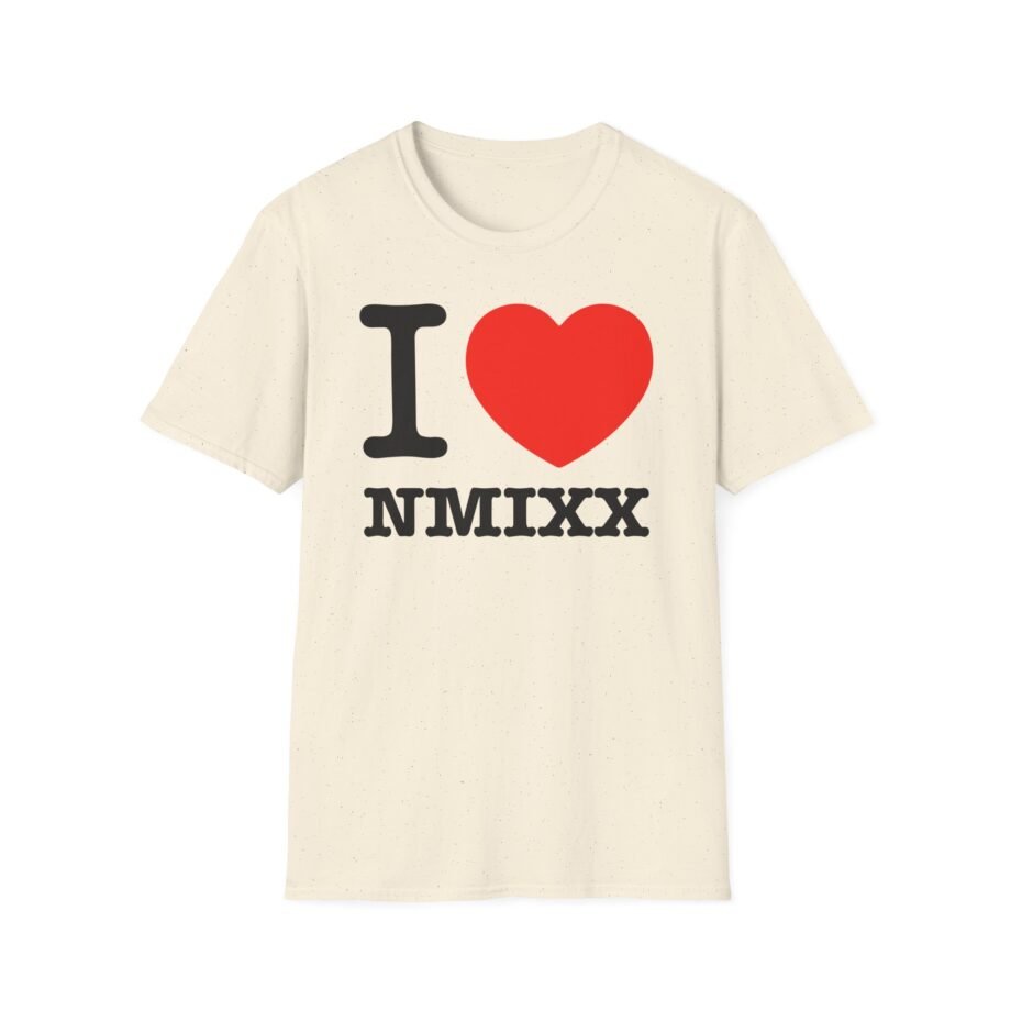 I Love NMIXX Unisex Softstyle T-Shirt