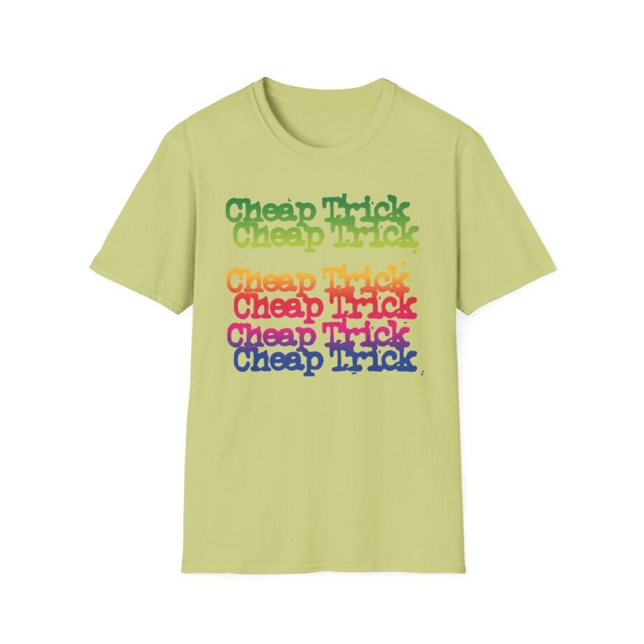 Cheap Trick Rainbow Unisex Softstyle T-Shirt