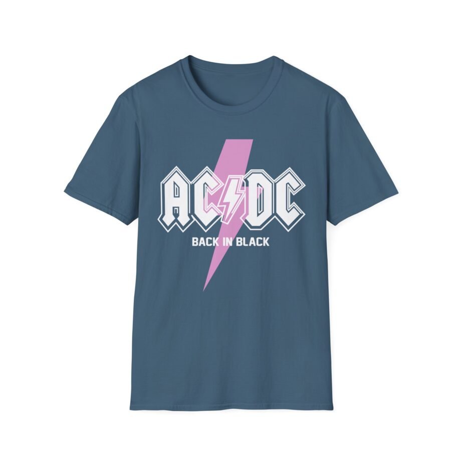 Acdc Back in Black Unisex Softstyle T-Shirt