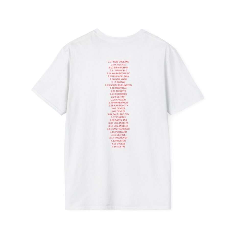 Stephen Sanchez Tour Ringer Unisex Softstyle T-Shirt