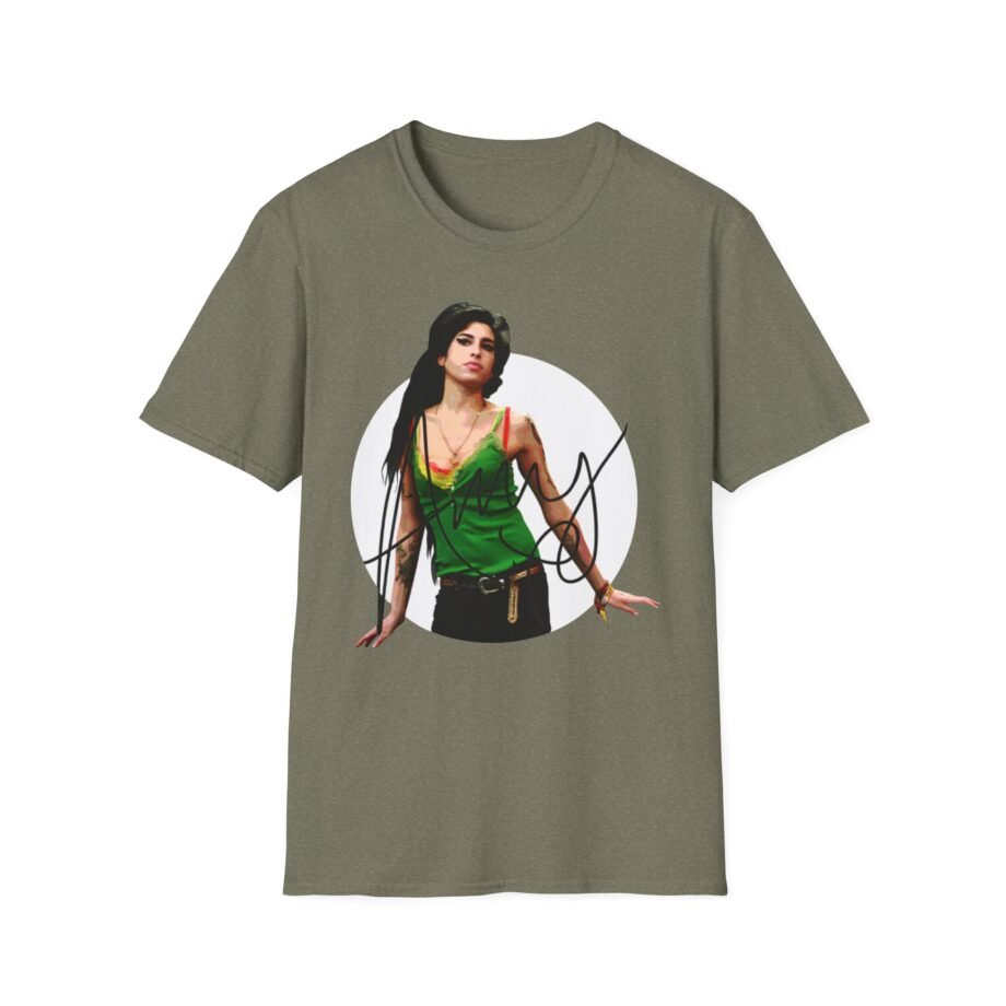 Amy Winehouse Live at Glastonbury Unisex Softstyle T-Shirt