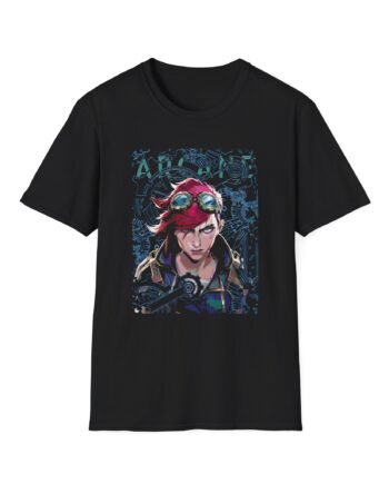 Arcane League of Legends Violet Unisex Soft-style T-shirt