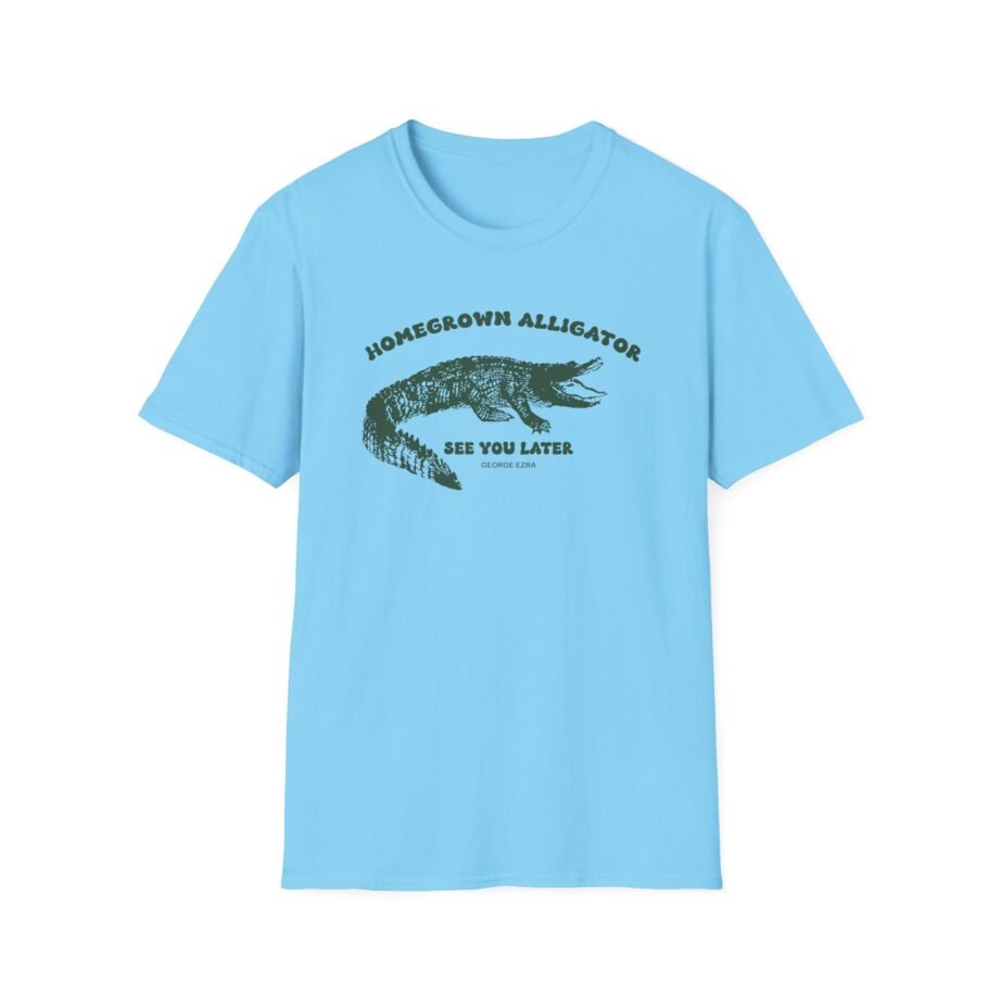 George Ezra Home Grown Alligator Unisex Softstyle T-Shirt