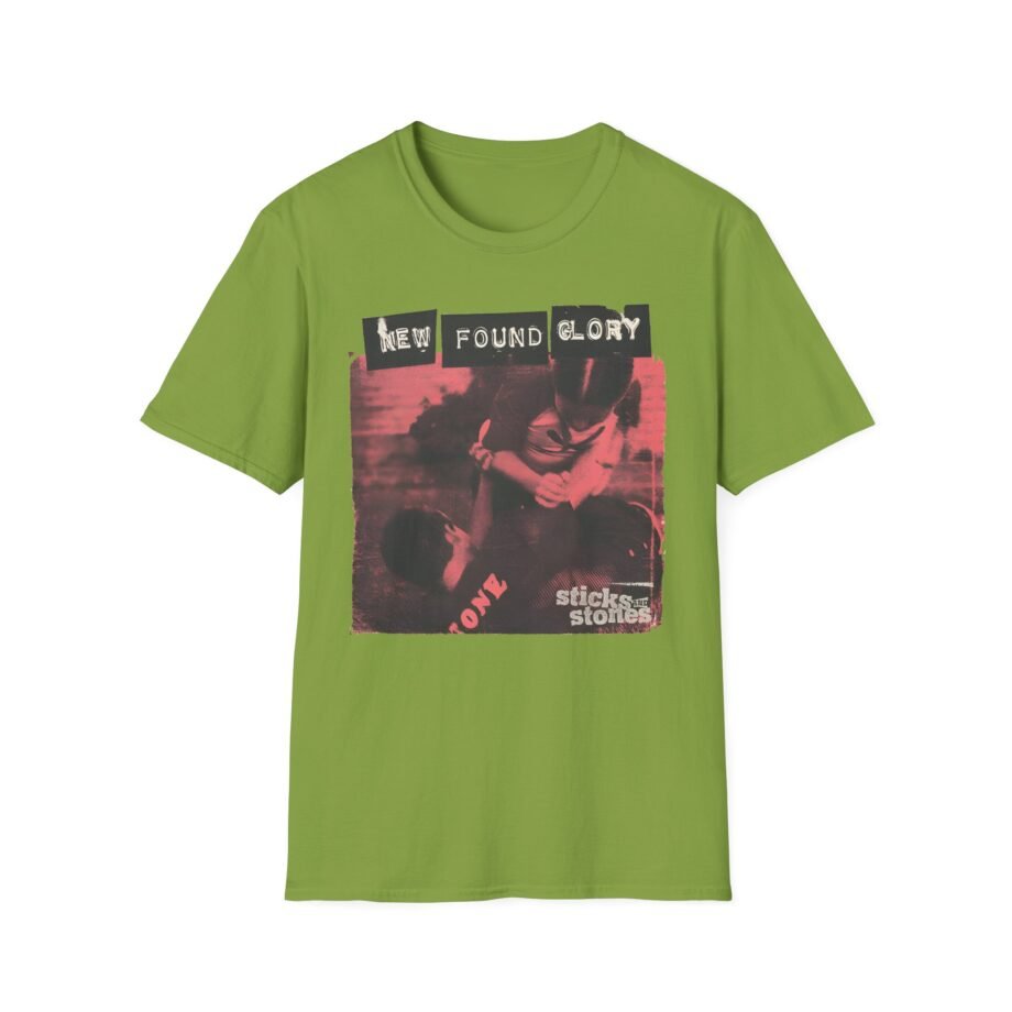 New Found Glory Sticks and Stones Xerox Unisex Softstyle T-Shirt