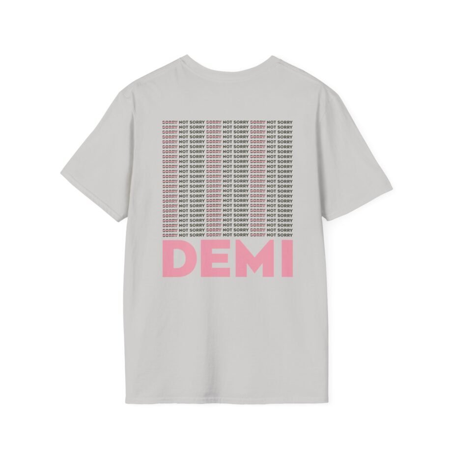 Demi Lovato Not Sorry Unisex Softstyle T-Shirt