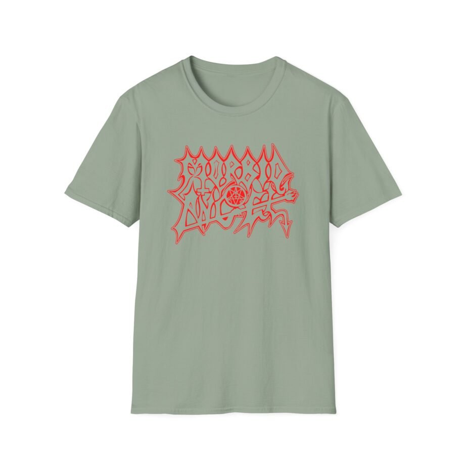 Morbid Angel Red Logo Unisex Softstyle T-Shirt