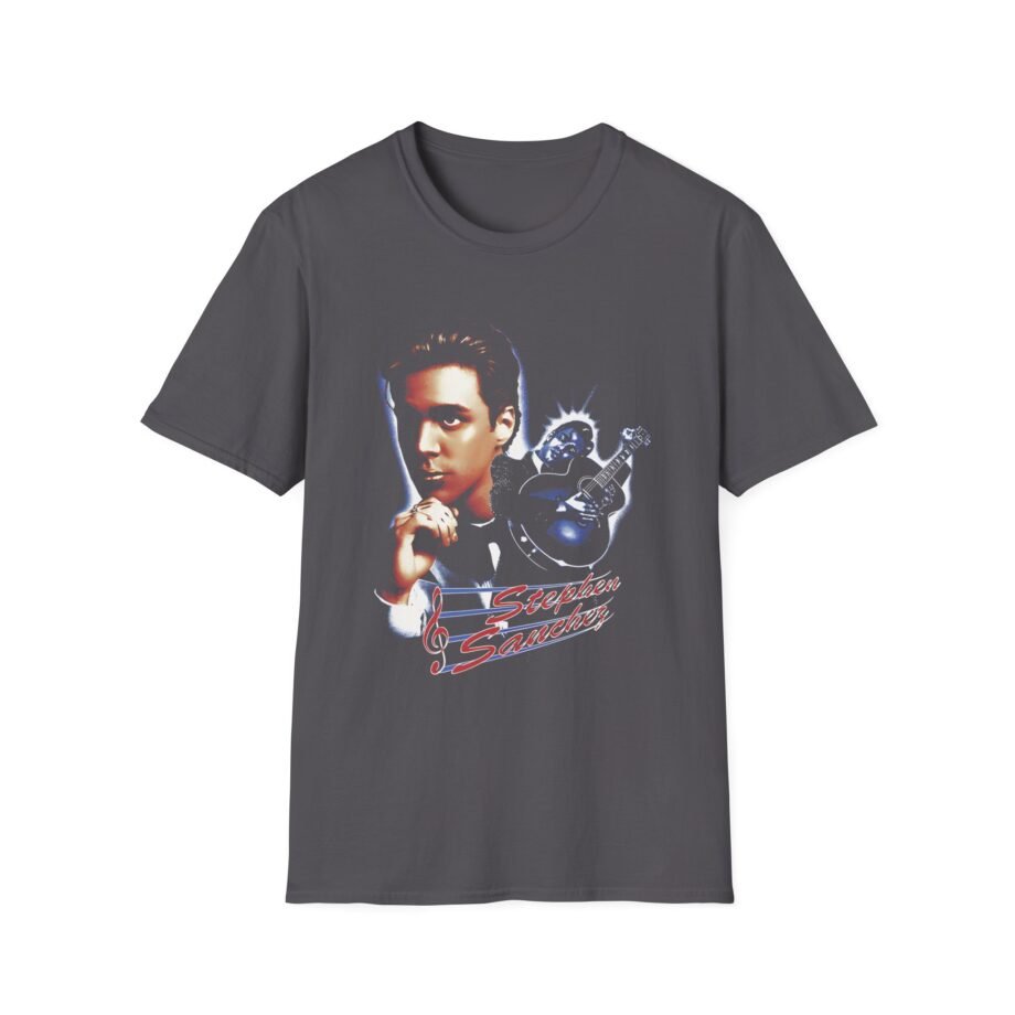 Stephen Sanchez Guitar Portrait Unisex Softstyle T-Shirt