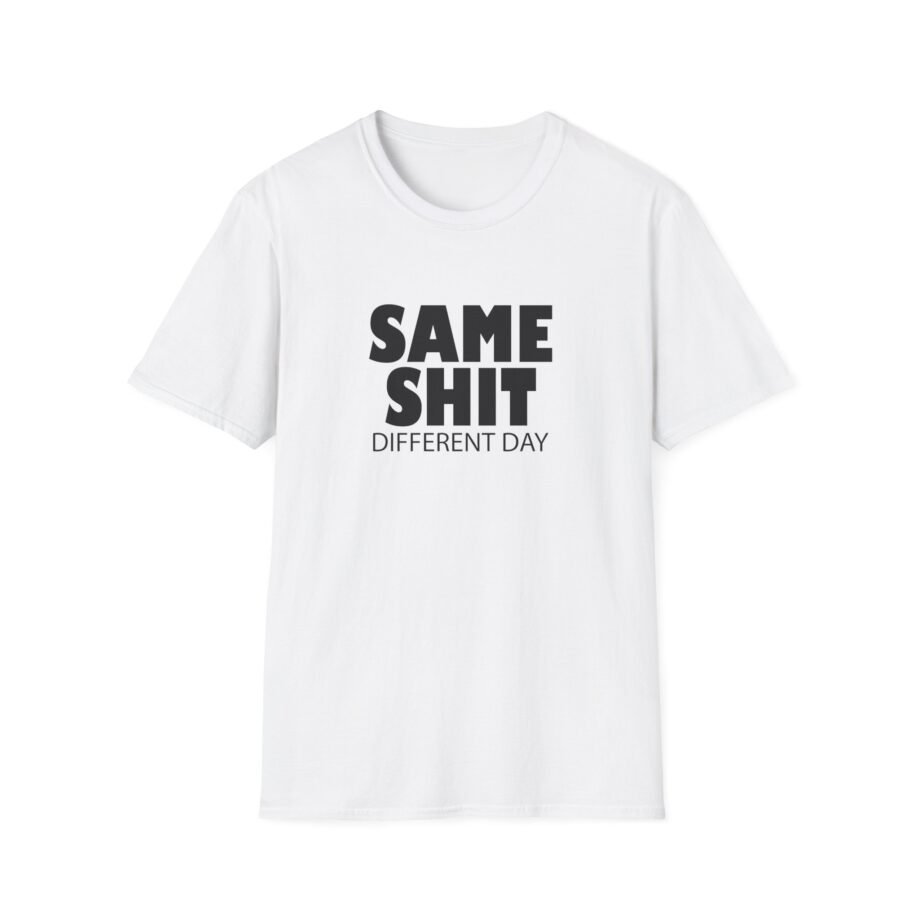 Elle Fanning Same Shit Different Day Unisex Softstyle T-Shirt