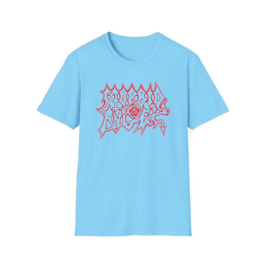 Morbid Angel Red Logo Unisex Softstyle T-Shirt