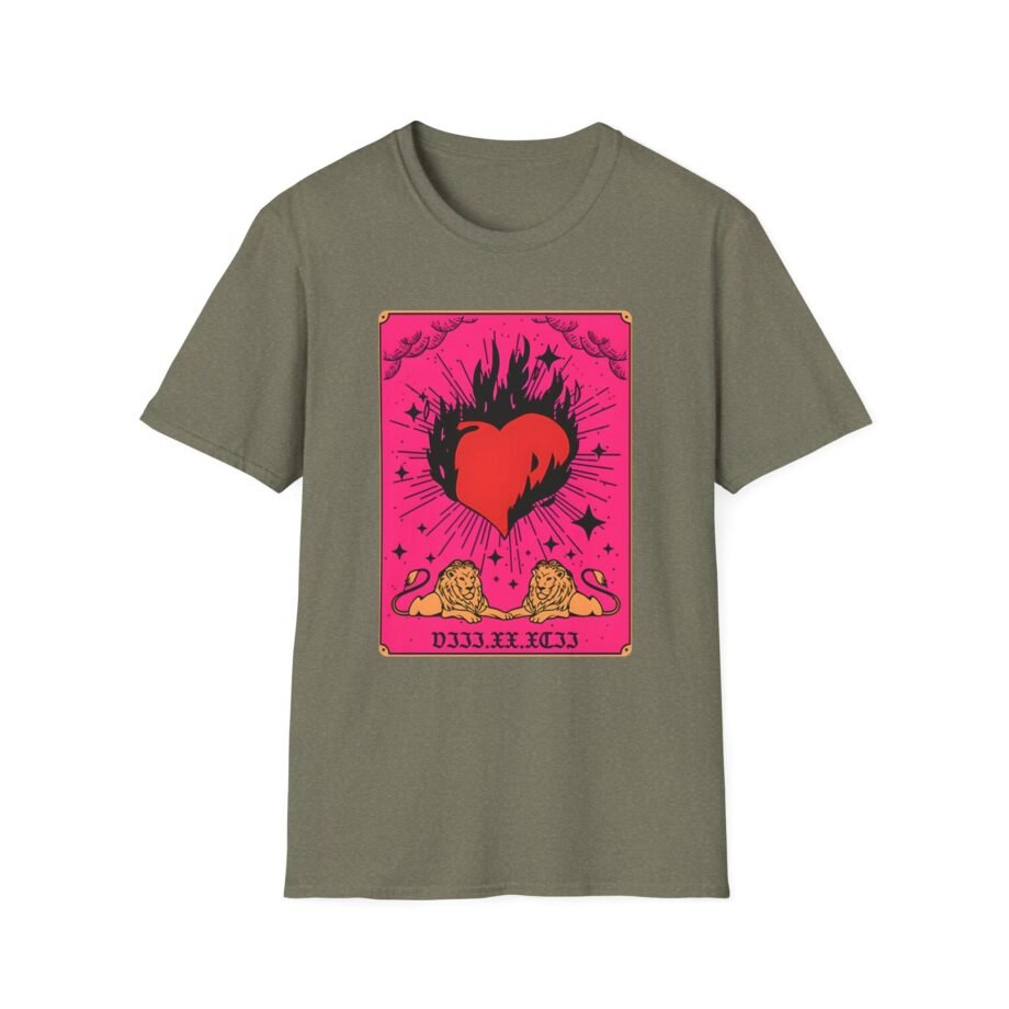 Demi Lovato Burning Heart Unisex Softstyle T-Shirt