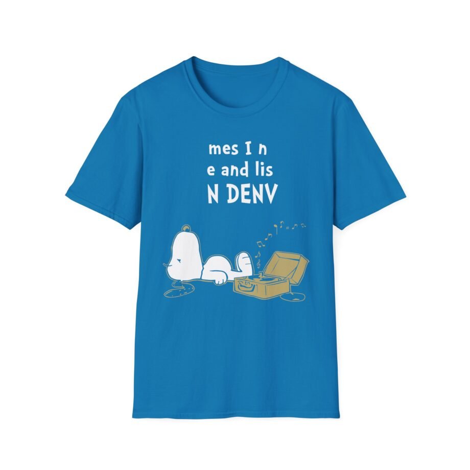 John Mellencamp Sometimes I Need to Be Alone and Listen to Unisex Softstyle T-Shirt