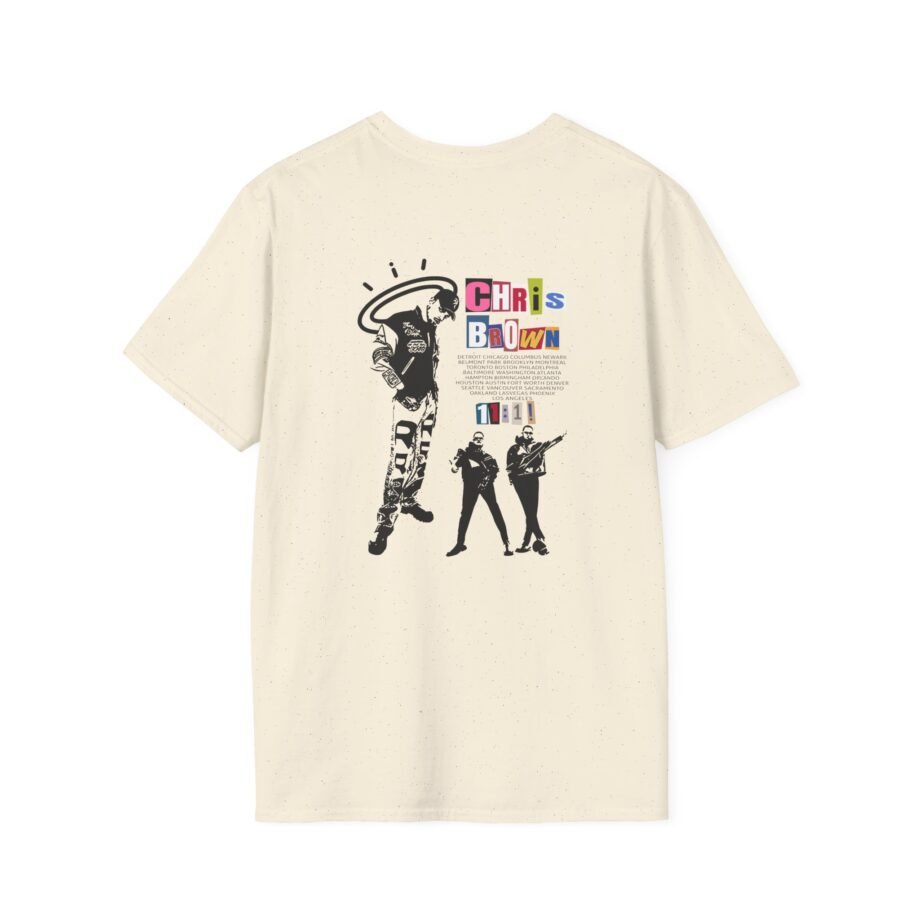 Chris Brown 11:11 USA Tour Unisex Softstyle T-Shirt