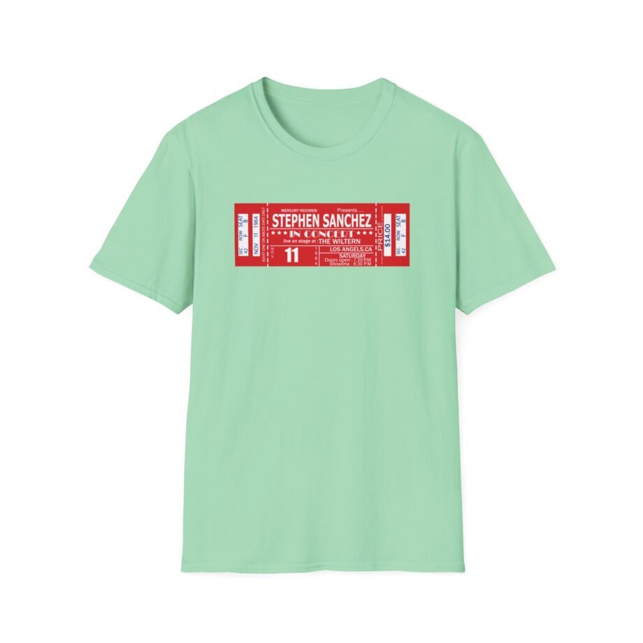 Stephen Sanchez Live in Concert the Wiltern Unisex Softstyle T-Shirt