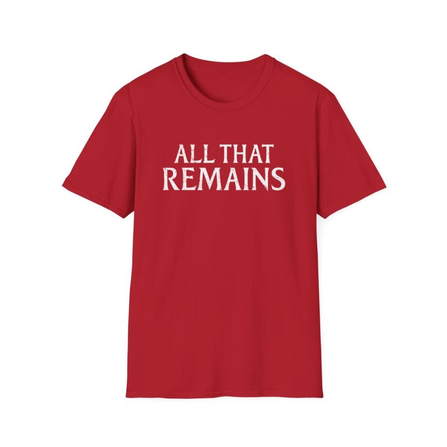 All That Remains Tie Dye Logo Unisex Softstyle T-Shirt