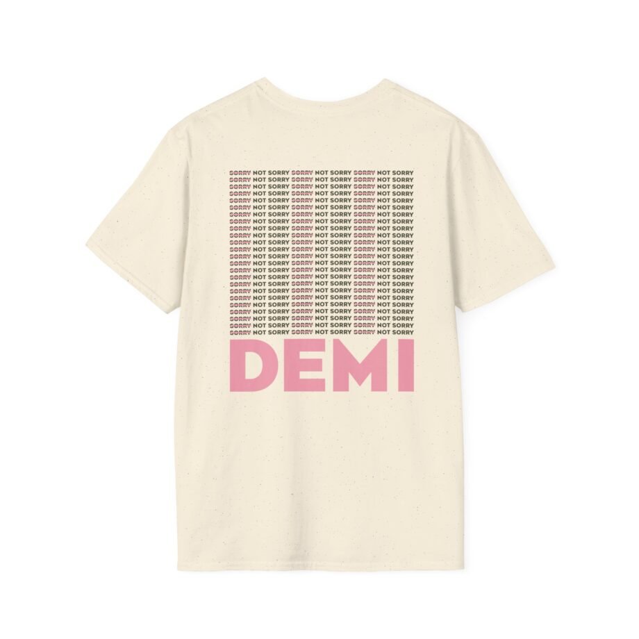 Demi Lovato Not Sorry Unisex Softstyle T-Shirt