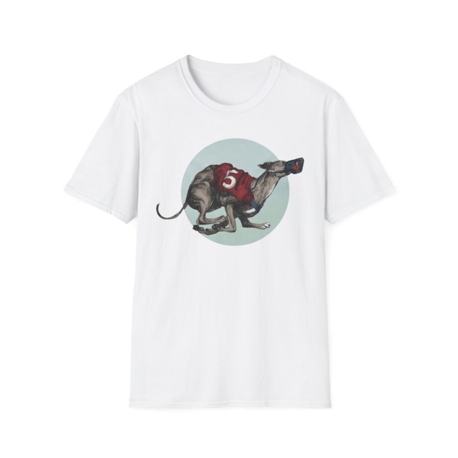 Greyhound Heather Smoke Unisex Softstyle T-Shirt
