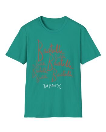 Bastille Bad Blood Handwriting Unisex Softstyle T-Shirt