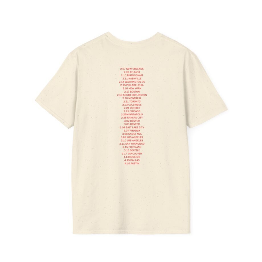 Stephen Sanchez Tour Ringer Unisex Softstyle T-Shirt