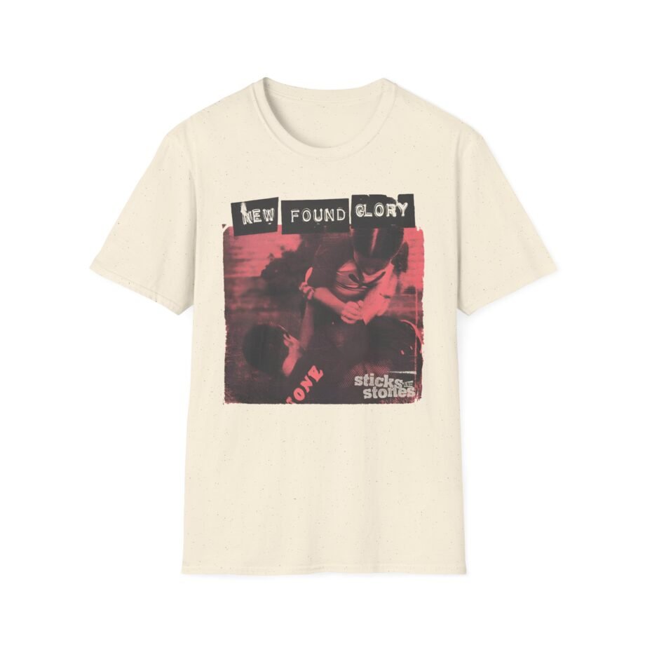 New Found Glory Sticks and Stones Xerox Unisex Softstyle T-Shirt