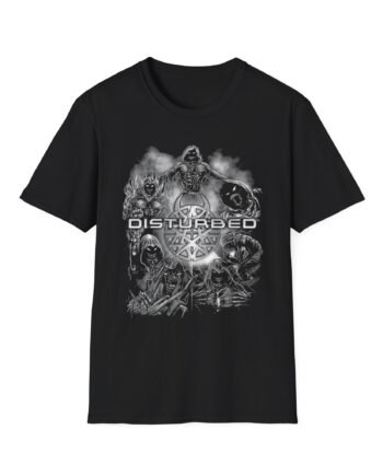 Disturbed Anthology Unisex Softstyle T-Shirt