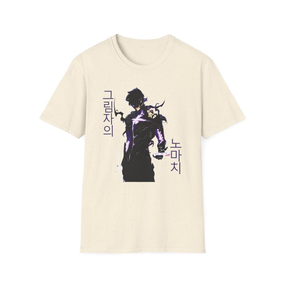 Solo Leveling Hunter Sung Jin Woo Unisex Softstyle T-Shirt