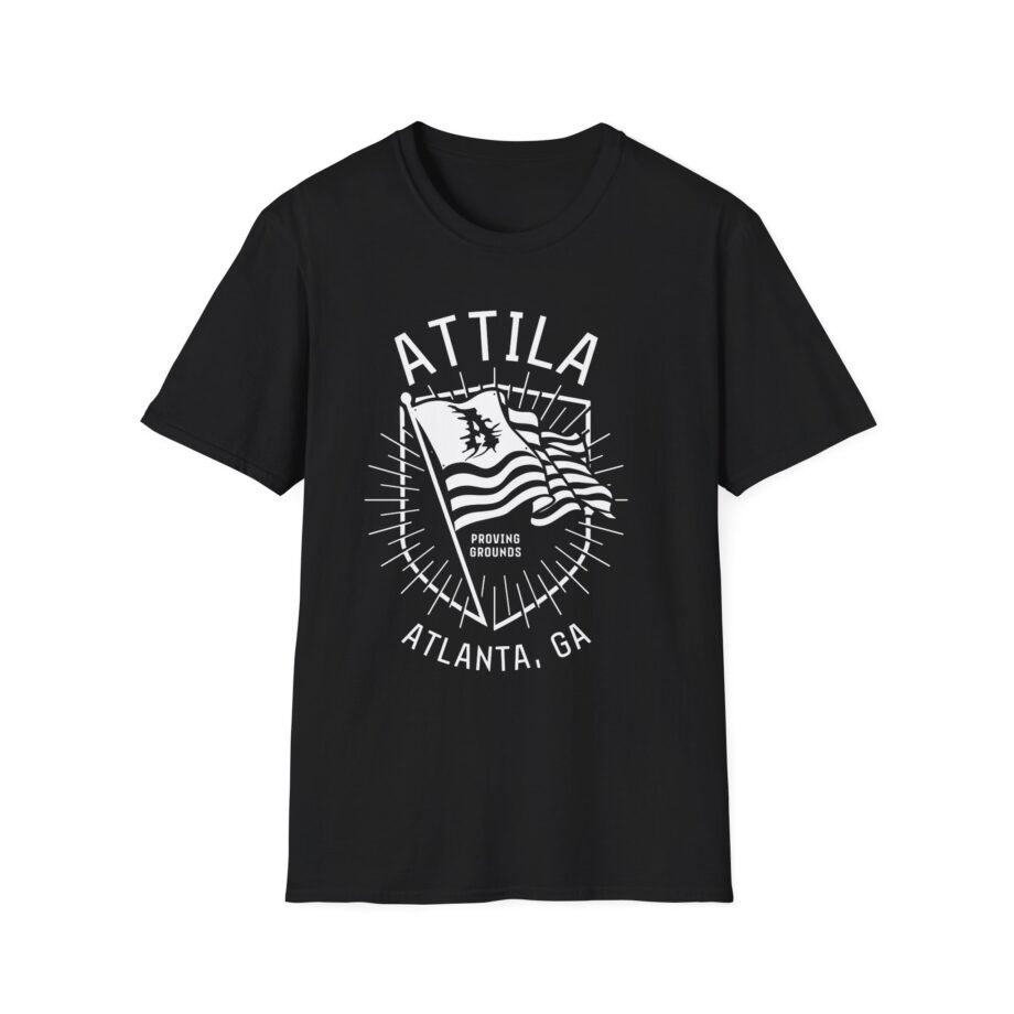 Attila Icon Flag Unisex Softstyle T-Shirt