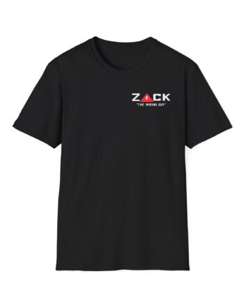 Cleetus Mcfarland Zack the Wiring Guy Caution Unisex Softstyle T-Shirt