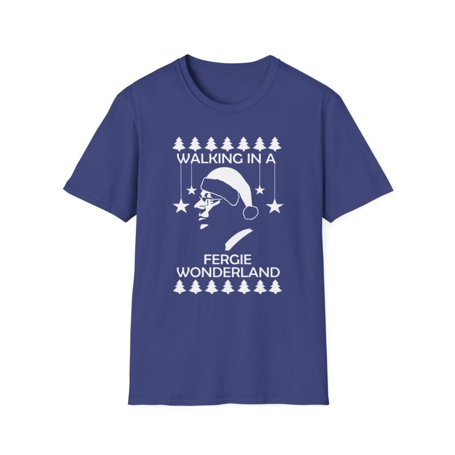Fergie Christmas Unisex Softstyle T-shirt